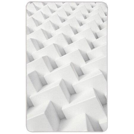 Safavieh 4 x 6 ft. Daytona Power Loomed Rug, Small Rectangle - Ivory and Grey DAY123A-4